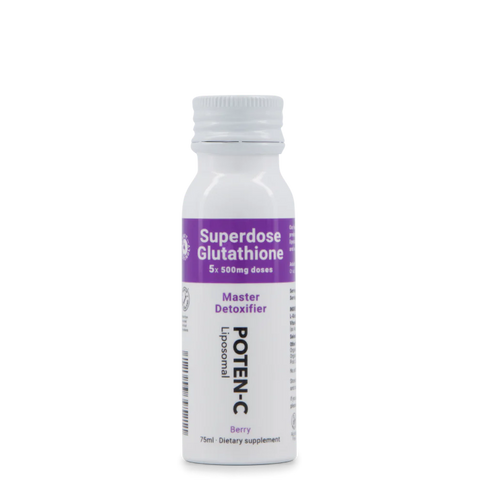 Superdose Liposomal Glutathione (500mg/15ml), Berry, 75ml  - 5x Doses
