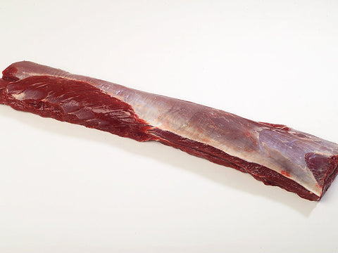 Chilled Grass Fed Venison (Red Deer) Whole Sirloin (Striploin), boneless, approx 1.85kg, price/whole