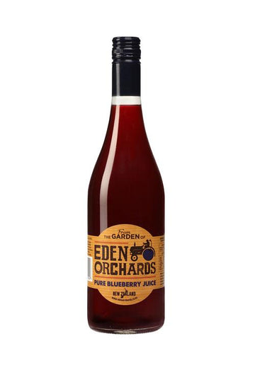 100% Pure Blueberry Juice, 750ml (glass)
