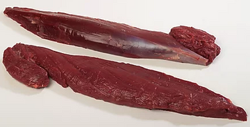 Chilled Grass Fed Venison (Red Deer) Tenderloin, 970-990g, price/whole ($117/kg)