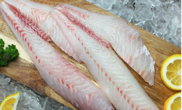 Wild Sea Bream (Tarakihi) Fillets (New Zealand), boneless, skinless, price/250g, frozen