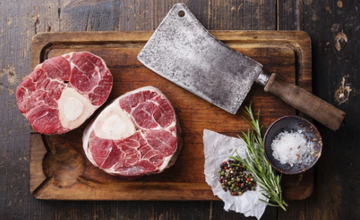 Chilled Milk Fed Sliced Veal Osso Bucca (Hind Shank), price/1125-1275g