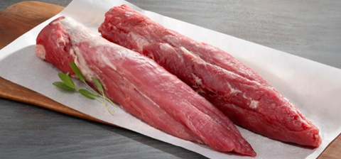Pork (Whole) Tenderloin (Free Range/Australian), boneless, 440-520g, price/pack, frozen