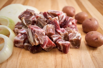 Grass Fed Lamb Bones, cut 60mm, 1kg/pack, frozen