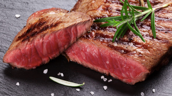 Grass Fed (Halal) Angus Beef Sirloin (Striploin) Steak, (2 pce/500-550g), price/pack, frozen