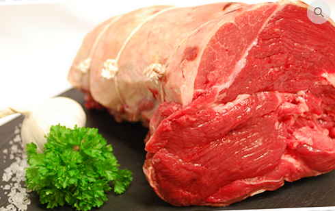 Chilled Grass Fed (Halal) Lamb Leg Roast, Boneless, Rolled, Netted, price/portion