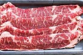 Angus Beef Short Ribs (LA/Flanken Cut/Korean BBQ style), 1.15kg (Halal), price/pack, frozen