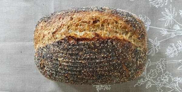 Seeded Sourdough Bread Loaf, 600g