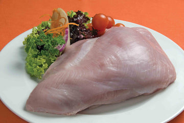 Turkey Breast, Raw Boneless, price/whole, frozen