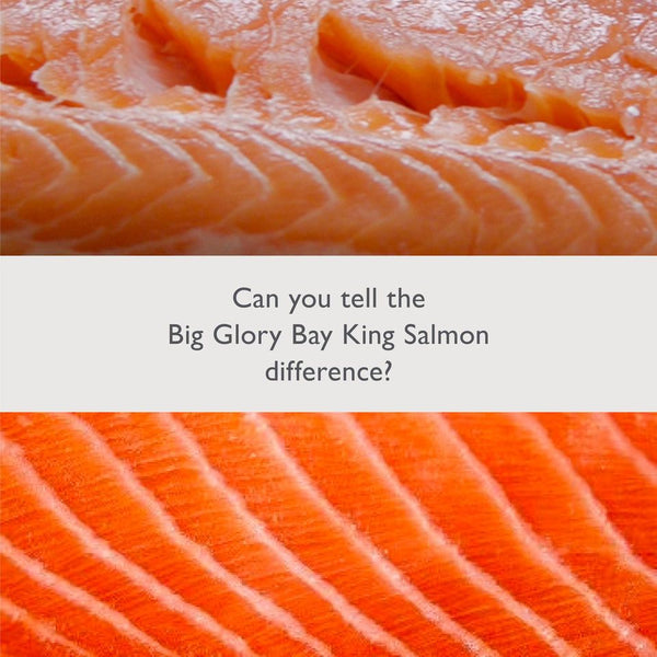 Fresh King Salmon (Chinook, Sashimi-grade/New Zealand) Fillet Portions (2 x 170g), skin on, boneless, price/2 pack (340g)