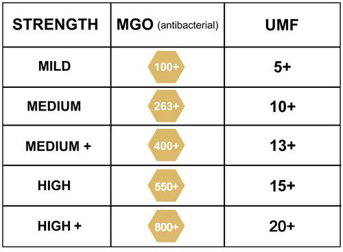 Manuka Honey UMF 15+, 500g