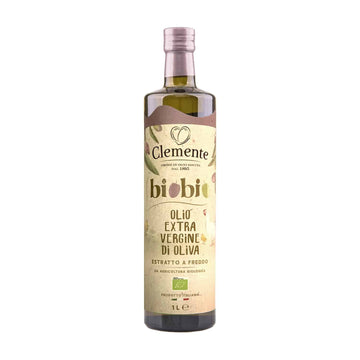 Organic Extra Virgin Olive Oil (Biobio by Clemente, Italy), 1 litre