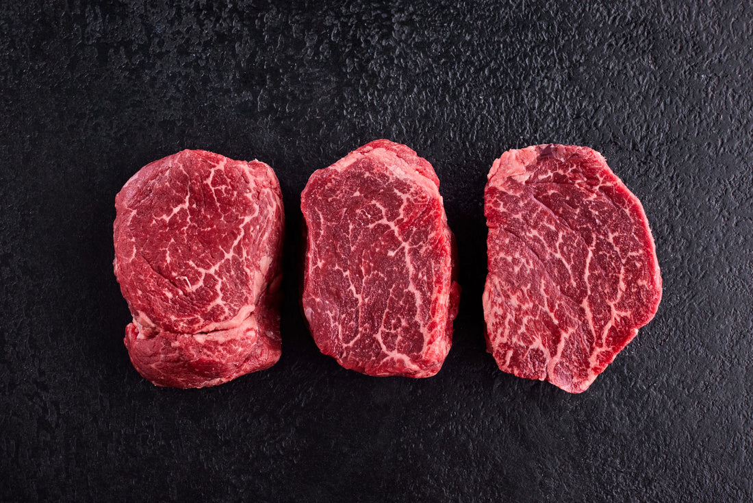 Wagyu Beef Eye Fillet (Tenderloin) Steak (MB4/5), 1 pce pack/250g, price/pack, frozen