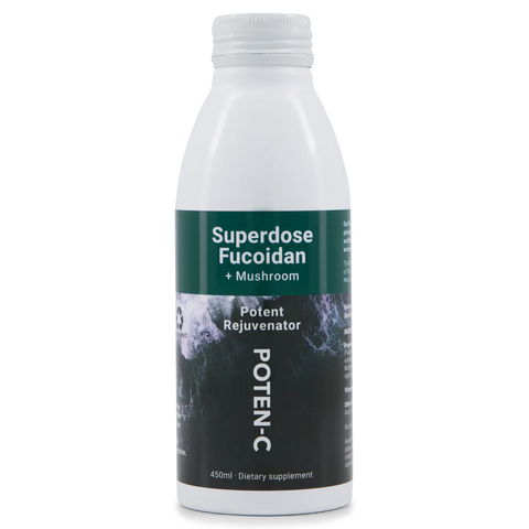 Superdose Fucoidan + Mushroom (750mg/450ml) - 18x Doses