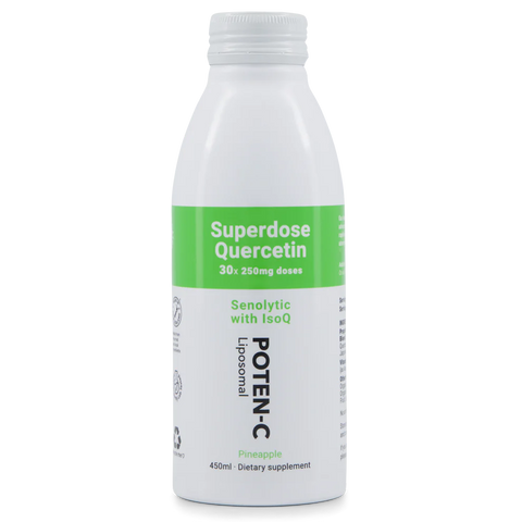 Superdose Liposomal Quercetin (250mg/450ml), Pineapple - 30x Doses