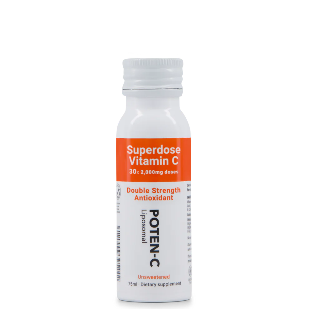 Superdose Liposomal Vitamin C (2000mg/15ml), Unsweetened, 75ml - 5x Doses