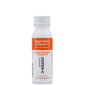 Superdose Liposomal Vitamin C (2000mg/15ml), Unsweetened, 75ml - 5x Doses