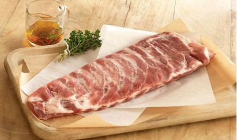 Pork Spare Ribs, (St Louis style), 1065-1270g , frozen