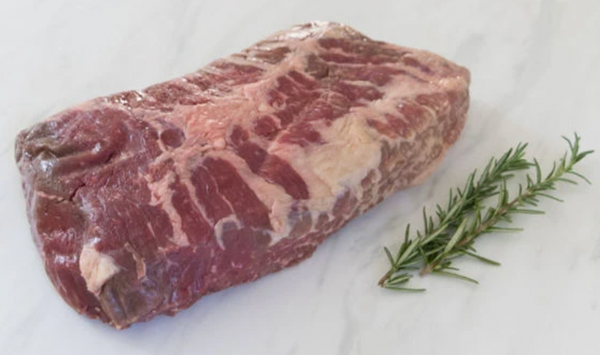 Beef Whole Brisket (point end/deckle off) price/whole frozen, 5.6kg (Grain Fed/Halal)