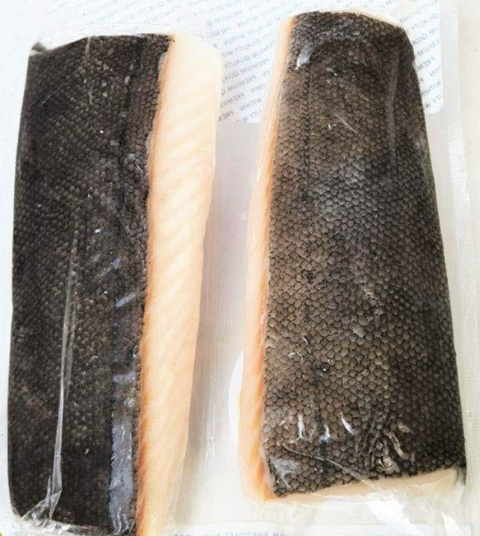 Wild Black Cod fillet (Sablefish), skin on, boneless, belly off, 200g, price/per pack, frozen
