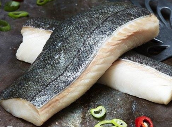 Wild Black Cod fillet (Sablefish), skin on, boneless, belly off, 200g, price/per pack, frozen