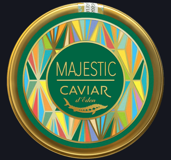 Chilled Majestic Caviar (Caviar d'Eden), 30g