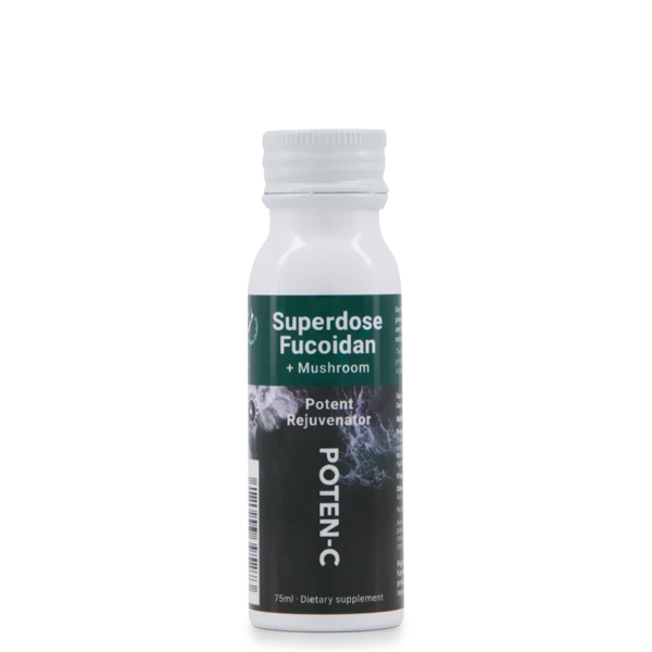 Superdose Fucoidan + Mushroom (750mg/75ml) - 3x Doses