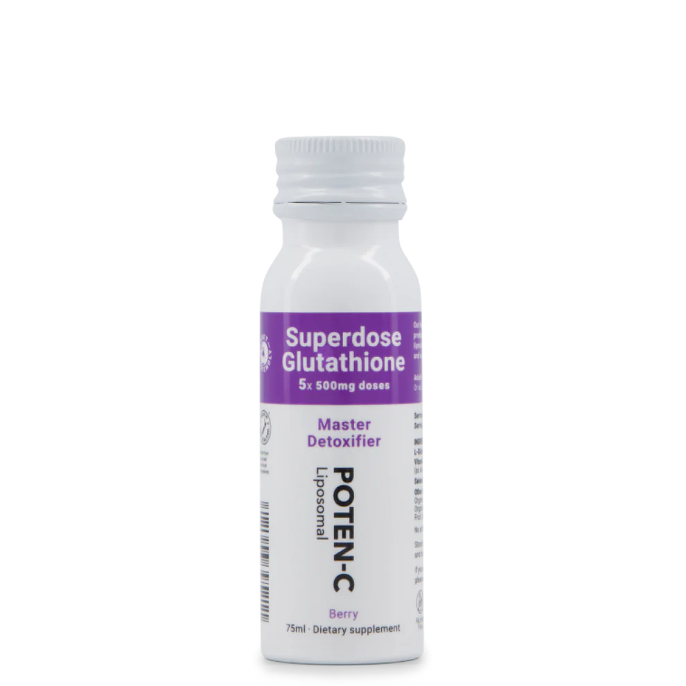 Superdose Liposomal Glutathione (500mg/15ml), Berry, 75ml  - 5x Doses