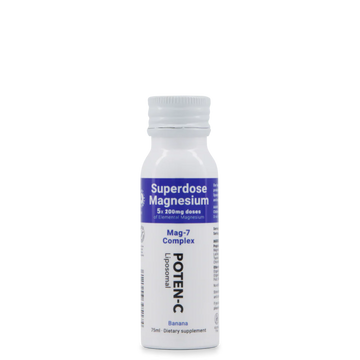 Superdose Liposomal Magnesium (200mg/75ml), Banana - 5x Doses