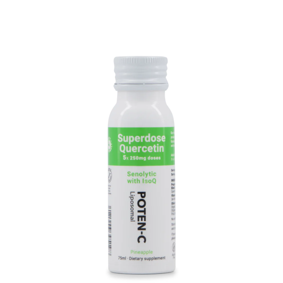 Superdose Liposomal Quercetin (250mg/75ml), Pineapple - 5x Doses