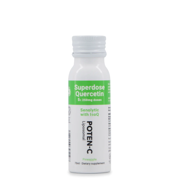 Superdose Liposomal Quercetin (250mg/75ml), Pineapple - 5x Doses