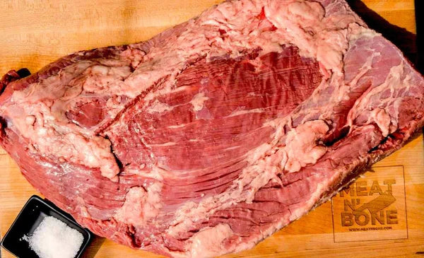 Beef Whole Brisket (point end/deckle off) price/whole frozen, 5.6kg (Grain Fed/Halal)