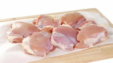 Fresh Organic Chicken (Malaysia) Boneless Thighs (Skinless), 500g pack (3-4 pcs)