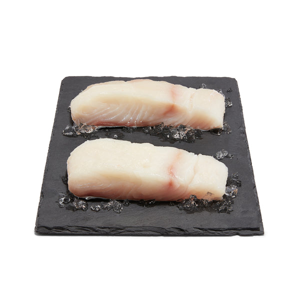 Wild Halibut Fillets, skinless, boneless, approx 600-700g, 1 pce/pack, price/pack, frozen