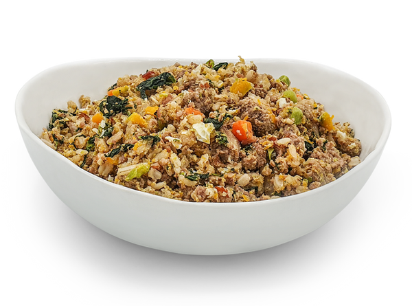 Balanced Beef Pet Food, Cooked, 400g, frozen