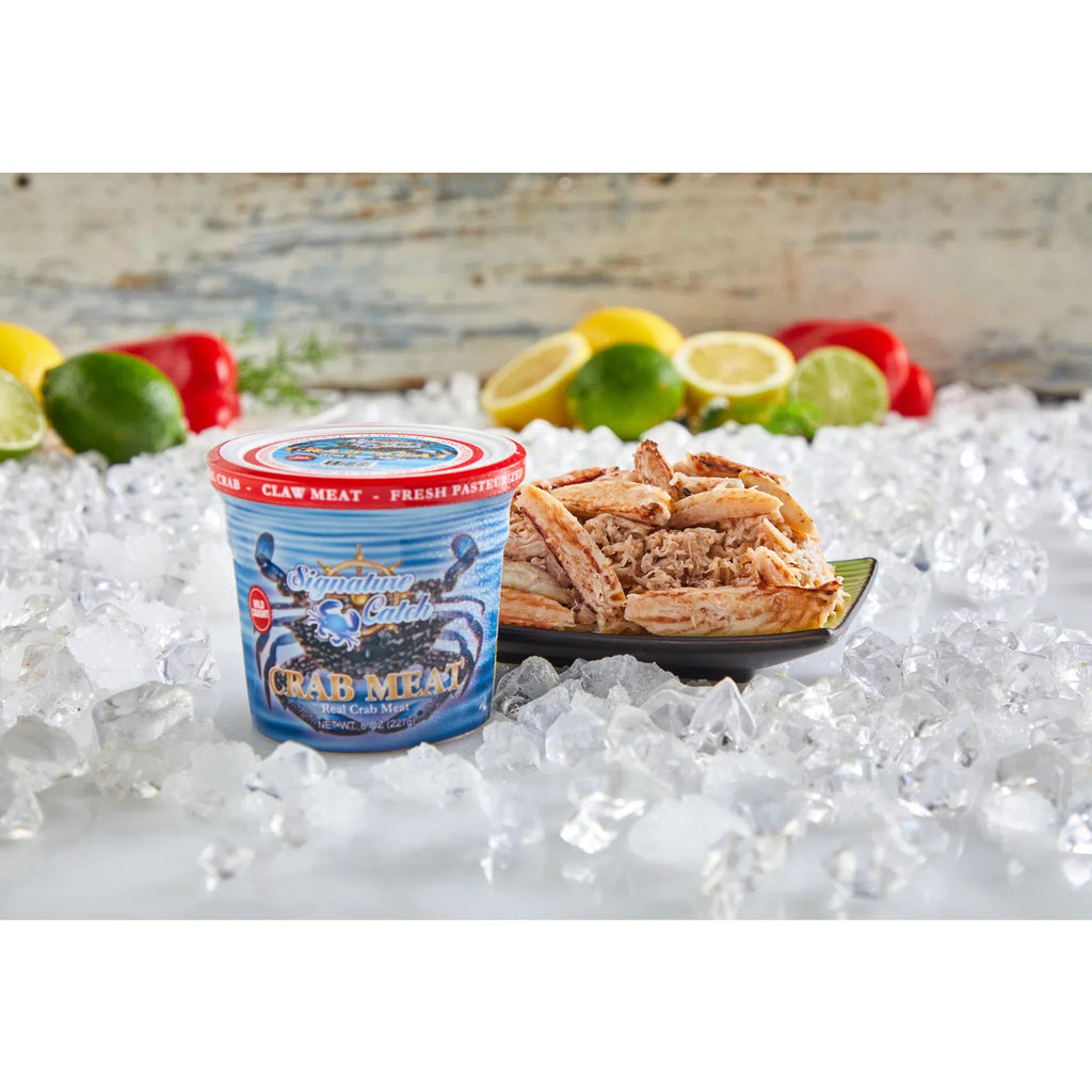 Fresh Pasteurised Wild Caught Crab Claw Meat, 227g