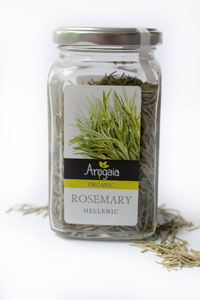 Arogaia Organic Rosemary in a Glass Jar, 50g