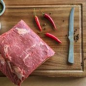 Grass Fed (Halal) Angus Beef Sirloin (Striploin) Roast, approx 1.5kg, price/roast, frozen
