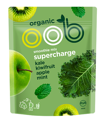 OOB, Supercharge Smoothie Mix, 450g, frozen