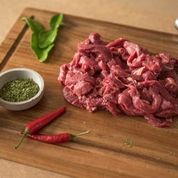 Angus Grass Fed (Halal) Beef Stir-Fry, 500g, price/pack, frozen