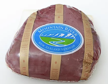 Chilled Grass Fed Venison (Red Deer) Rump, boneless, approx 400-440g, price/portion