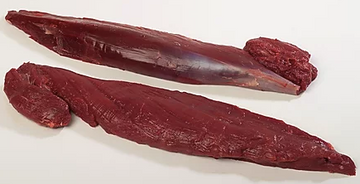 2 only (value pack) Grass Fed Venison (Red Deer) Tenderloin, approx 1070g/pack, price/2 pack (approx 2.14kg), frozen