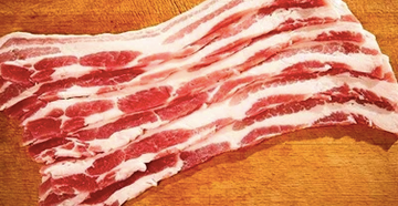 Streaky Bacon, 500g, frozen