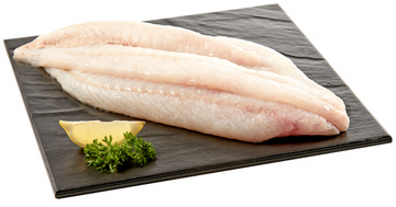 Wild Red Cod Fillets (New Zealand), skinless, boneless, price/500g VP, frozen