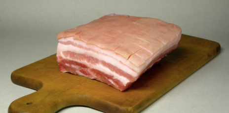Pork Belly Roast, Skin On, 800g, frozen
