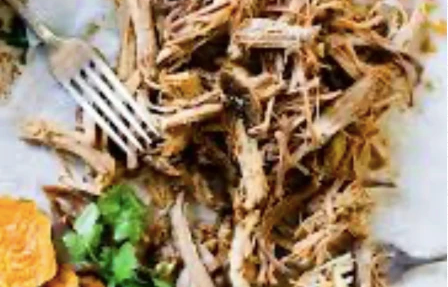 Pulled Pork, Southern BBQ Cooked, 500g, frozen