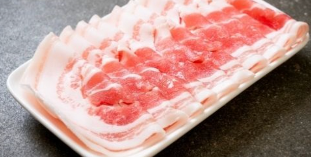 Pork Belly Shabu Shabu, 500g, frozen