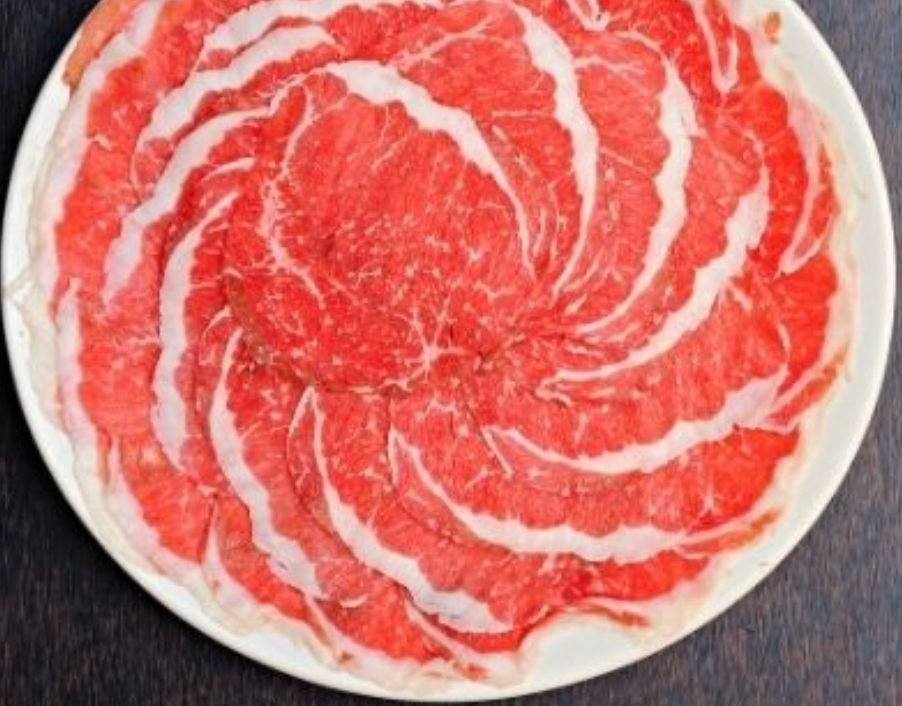 Sirloin (Striploin) Shabu Shabu (USA), 250g, frozen