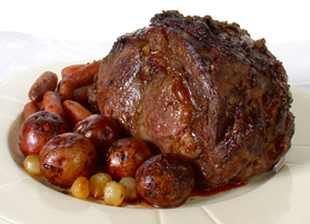 Grass Fed (Halal) Angus Beef Ribeye Boneless Roast (Scotch/Prime Rib), 1.55-1.6kg portion, price/roast, frozen