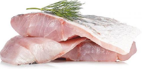 Barramundi (Seabass) Fillets, value pack, skin on boneless, (Halal), 500g/pack (2 fillets), price/approx 1kg (4 fillets), frozen
